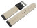XL Watch strap soft leather grained black 12mm 14mm 16mm 18mm 20mm 22mm