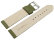 XL Watch strap soft leather grained olive 12mm 14mm 16mm 18mm 20mm 22mm