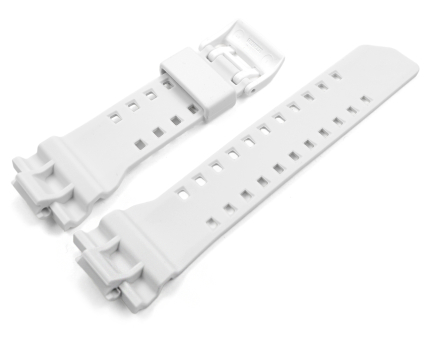 Casio White Resin Replacement Watch Strap GAX-100A-7A