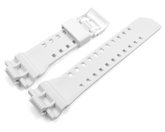 Casio White Resin Replacement Watch Strap GAX-100A-7A
