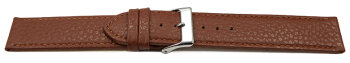 Quick release Watch strap soft leather grained light brown 12mm 14mm 16mm 18mm 20mm 22mm