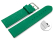 Quick release Watch strap soft leather grained green 12mm 14mm 16mm 18mm 20mm 22mm