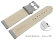 XL Quick release Watch strap soft leather grained light gray 12mm 14mm 16mm 18mm 20mm 22mm