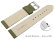 XL Quick release Watch strap soft leather grained olive 12mm 14mm 16mm 18mm 20mm 22mm