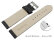 XXL Quick release Watch strap soft leather grained black 14mm 16mm 18mm 20mm 22mm 24mm