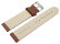 XS Watch strap soft leather grained light brown 12mm 14mm 16mm 18mm 20mm