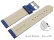 XS Quick Release Watch strap soft leather grained navy blue 12mm 14mm 16mm 18mm 20mm