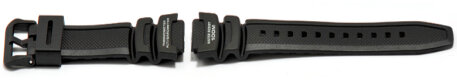 Watch strap Casio SGW-300H-1, SGW-400H-1, rubber, black