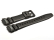 Watch strap Casio SGW-300H-1, SGW-400H-1, rubber, black