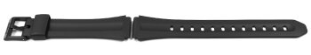 Genuine Casio Black Resin Watch Strap for F-201WA F-201W...