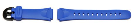 Watch strap Casio for LW-200, rubber, blue