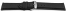 Quick Release Watch Strap very soft leather padded retro look Slate 14mm - 24mm