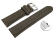 Quick Release Watch Strap very soft leather padded retro look stone 14mm - 24mm