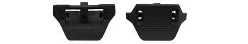Casio Black Resin Cover End Pieces for GBA-800-3A GBA-800-8A