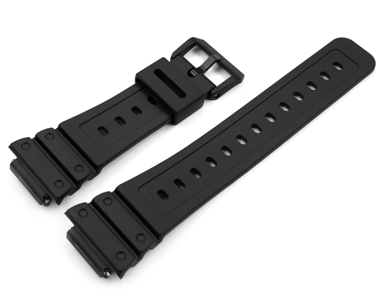 Discount Trendy Resin/Stainless Steel Watch Band Replacement BGA-1200C-1BJF_K0038287