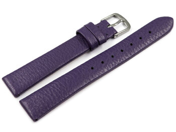 Watch strap - genuine leather - Business - purple