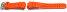 Watch strap Casio for GW-3000M-4AJF, rubber, orange