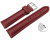 Quick release Watch Strap grained leather bordeaux 18mm 20mm 22mm 24mm 26mm 28mm