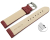 Quick release Watch Strap grained leather bordeaux 18mm 20mm 22mm 24mm 26mm 28mm