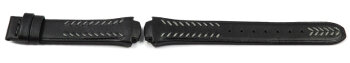 Lotus watch band for 15510 - black leather - light-grey...