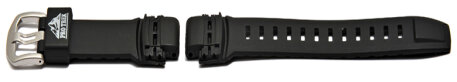 Watch strap Casio f. PRG-510-1, PRW-2500-1, PRW-5100-1,PRG-250-1, rubber, black