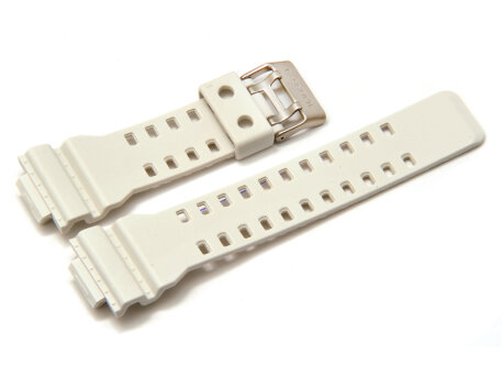 Genuine Casio Replacement White Resin Watch Strap for GA-110C, GA-110C-7A