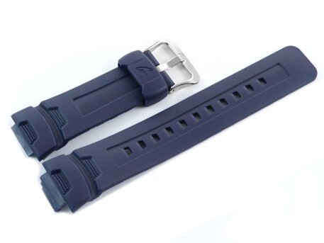 Casio Watch strap for G-7500, G-7500G, G-7510, rubber, dark blue