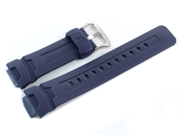 Casio Watch strap for G-7500, G-7500G, G-7510, rubber, dark blue