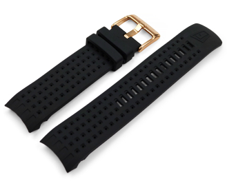 Genuine Festina Chrono Bike Black Rubber Watch Strap...