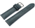 Watch strap gray-blue vegetable tanned leather lightly padded 12mm - 22mm