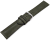 Watch strap Khaki vegetable tanned leather lightly padded 12mm - 22mm