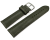 Watch strap Khaki vegetable tanned leather lightly padded 12mm - 22mm