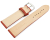 Watch strap Rust vegetable tanned leather lightly padded 12mm - 22mm