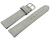 XL Watch strap light gray rough suede 18mm 20mm