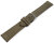 Watch strap taupe rough suede 18mm Steel