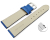 Quick release Watch strap Royal blue rough suede 18mm 20mm