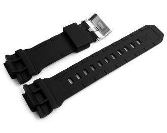Genuine Casio Black Bio-Based Resin Watch Band GD-010-1