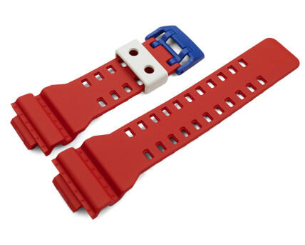 Casio Red Resin Watch Strap GA-120TR-4A
