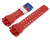 Casio Red Resin Watch Strap GA-120TR-4A