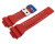 Casio Red Resin Watch Strap GA-120TR-4A