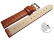 Quick release Watch strap genuine leather Safari brown 12mm 14mm 16mm 18mm 20mm 22mm