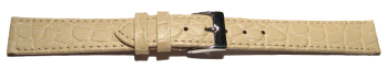 Quick release Watch strap genuine leather Safari sand coloured 12mm 14mm 16mm 18mm 20mm 22mm