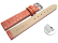 Quick release Watch strap genuine leather Safari old rose 12mm 14mm 16mm 18mm 20mm 22mm