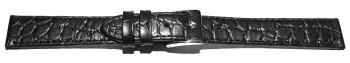 Quick release Watch strap genuine leather Safari black 12mm 14mm 16mm 18mm 20mm 22mm