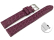Quick release Watch strap genuine leather Safari eggplant 12mm 14mm 16mm 18mm 20mm 22mm