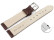 Quick release Watch strap genuine leather Safari Dark Brown 12mm 14mm 16mm 18mm 20mm 22mm