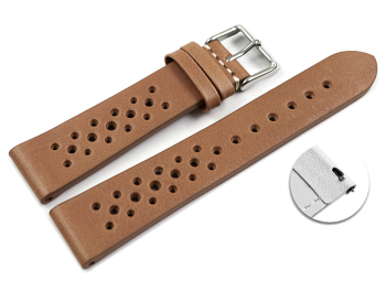 XL Quick Release Breathable Perforated Light Brown...