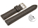Quick release Watch band padded HighTech material textile look light gray 18mm 20mm 22mm 24mm
