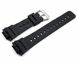 Genuine Casio Black Bio-based Resin Watch Strap DW-5000R-1A