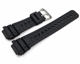 Genuine Casio Black Bio-based Resin Watch Strap DW-5000R-1A